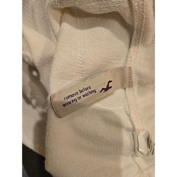 Vintage Y2K Deadstock Hollister Babydoll Tube Strapless Tank Cream Large Dress - Picture 7 of 16